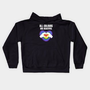 All colours are beautiful Kids Hoodie
